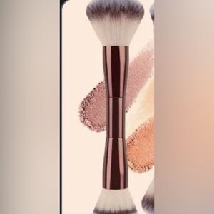 Miami Cosmetics Foundation Dual-Ended brush - Brown and Tan